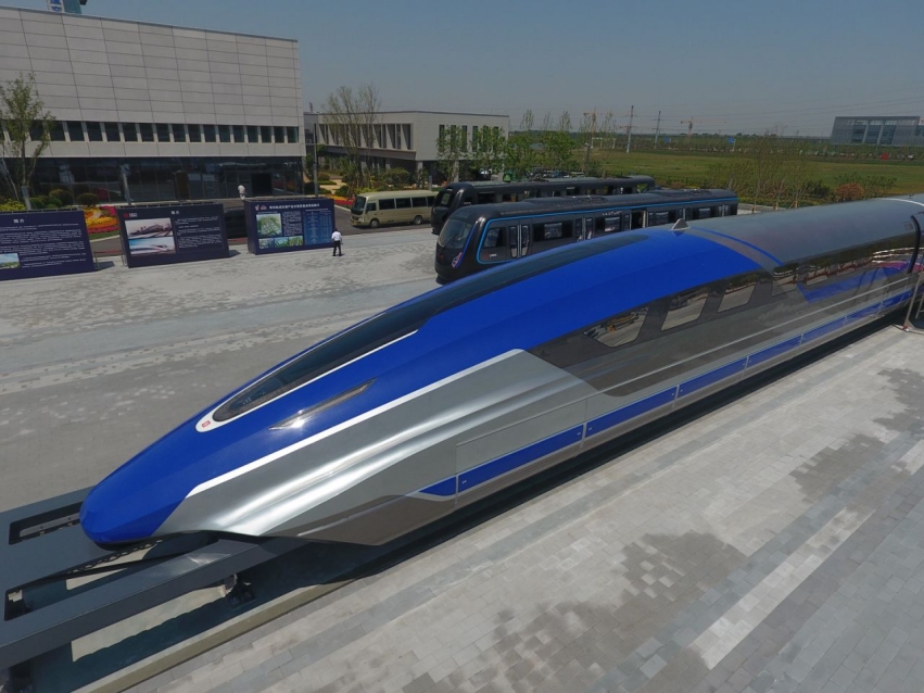 Neue chinesische Magnetschwebebahn - Reisen schneller als mit dem Flugzeug Neue chinesische Magnetschwebebahn - Reisen schneller als mit dem Flugzeug