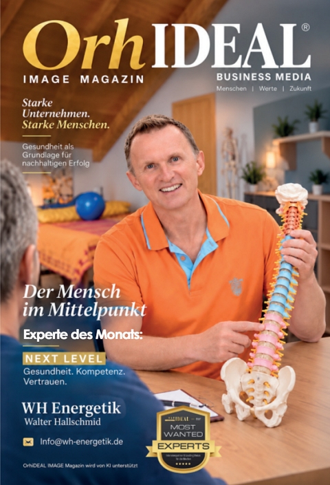 Walter Hallschmid im aktuellen OrhIDEAL Image Magazin