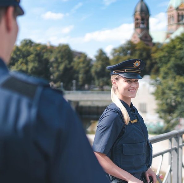 Die Münchner Polizei jetzt auch auf Instagram