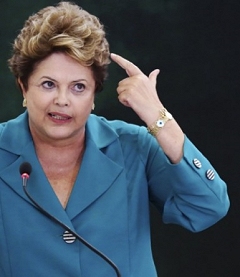 Dilma está com raiva...